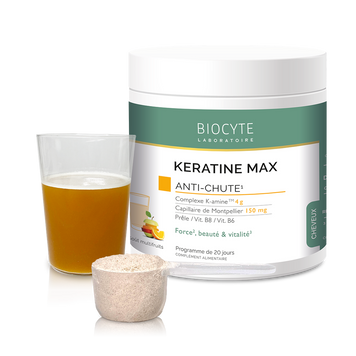 Збільшує об'єм волосся і стимулює його ріст - Keratine Max, 240 г Keratine Max фото