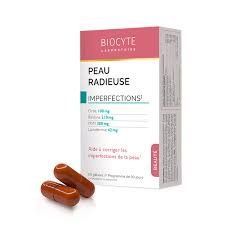 Зменшує запальні висипи на шкірі - Peau Radieuse, 60 капс Peau Radieuse фото